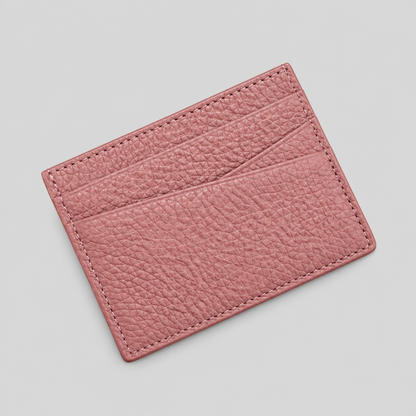 Genuine Leather Slim Wallet Card Holder