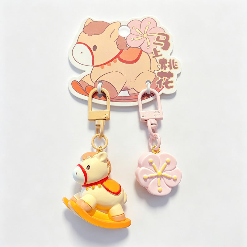 Magnetic 2‑Piece Cat Keychain Set