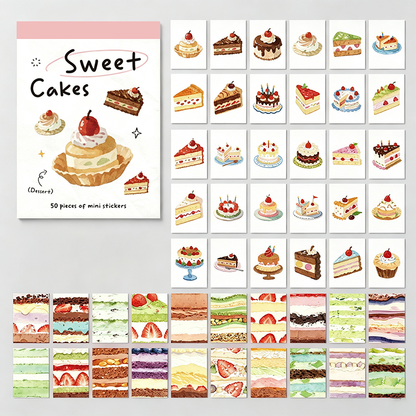 Drink Themed Paper Sticker Set