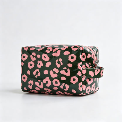 Leopard PVC Zipper Cosmetic Pouch