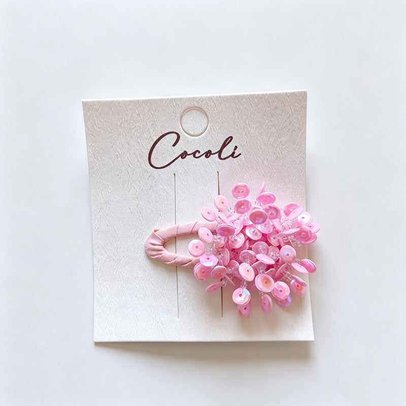 Multicolor Beaded Flower Hair Clip