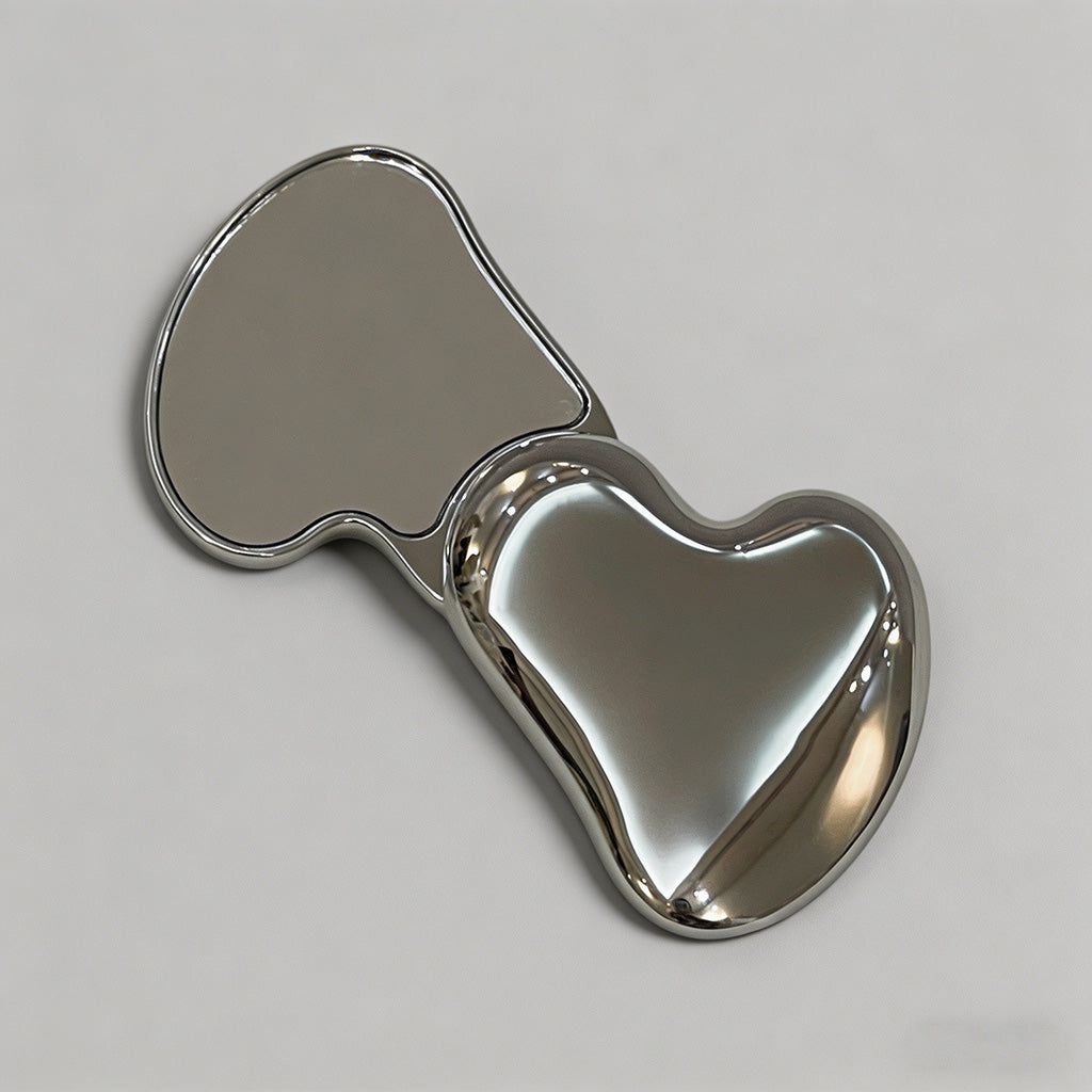 Luxury Metal Round Folding Com - Shopdayla Wholesale - #1858