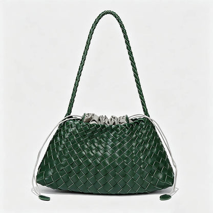 Hand‑Woven Drawstring Hobo Und - Shopdayla Wholesale - #4242
