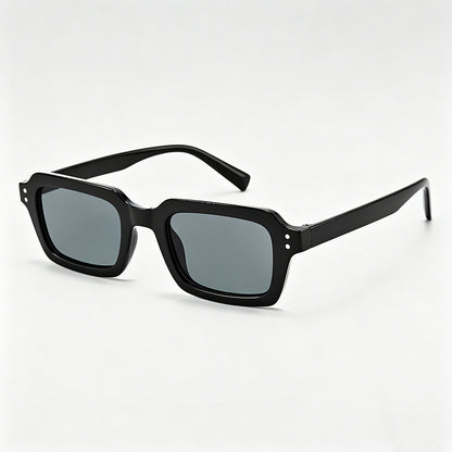 Retro Square Studded Sunglasse - Shopdayla Wholesale - #7346