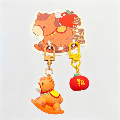 Magnetic 2‑Piece Cat Keychain Set