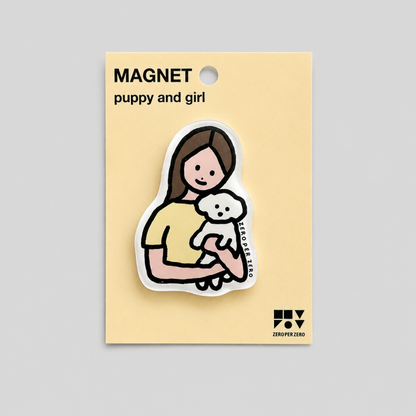 Daily Life Pattern Acrylic Fridge Magnet