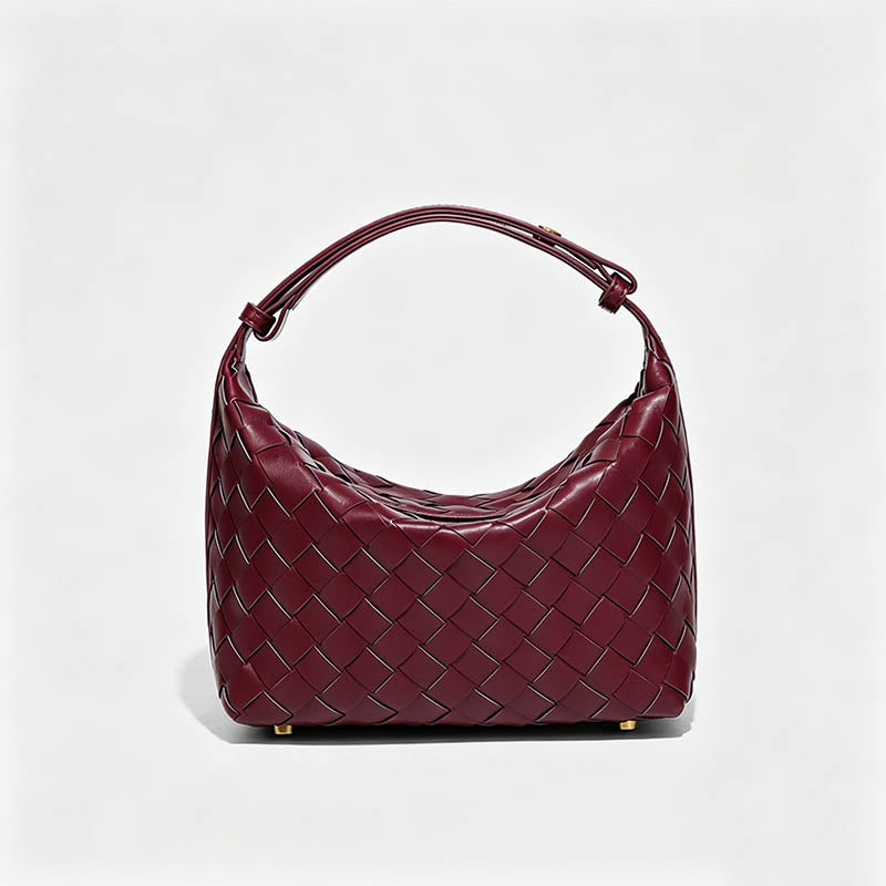 Simple Dumpling‑Shaped Hobo ba - Shopdayla Wholesale - #3666