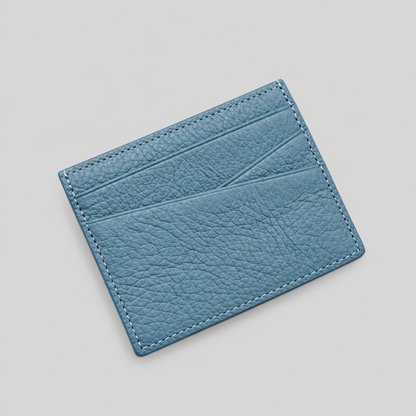 Genuine Leather Slim Wallet Card Holder