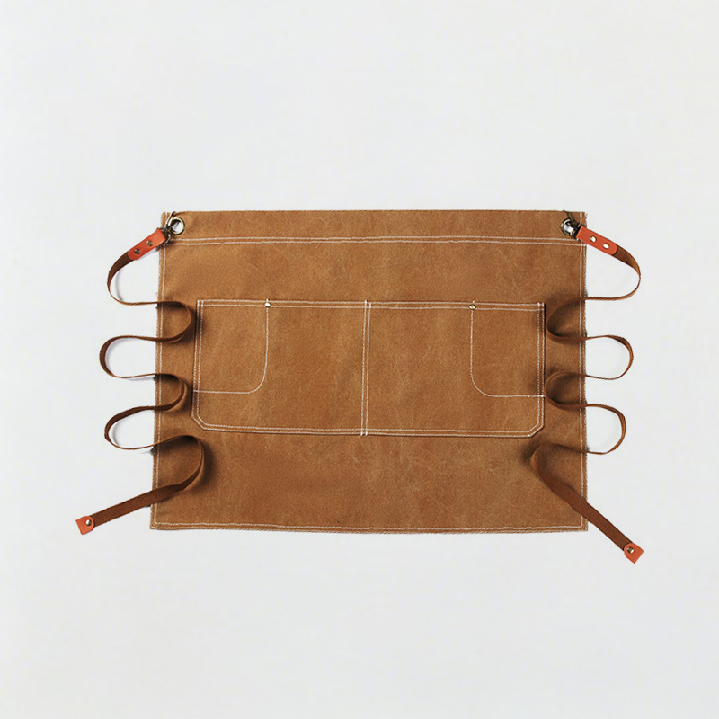 Canvas Four‑Pocket Waist Apron