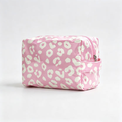 Leopard PVC Zipper Cosmetic Pouch