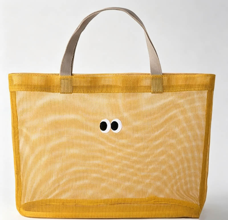 Mesh Beach Tote Beach Bag - Shopdayla Wholesale - #9874