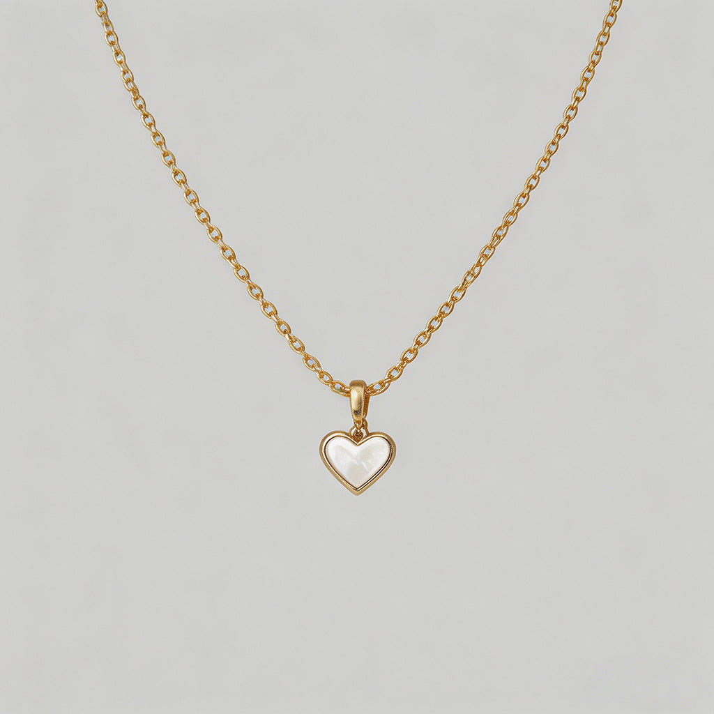 Reversible Heart Pendant Neckl - Shopdayla Wholesale - #6050