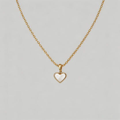 Reversible Heart Pendant Neckl - Shopdayla Wholesale - #6050