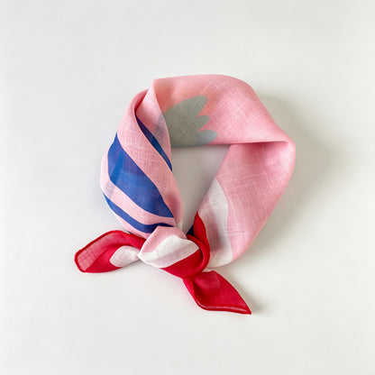 Print Floral Neck Head Bandana