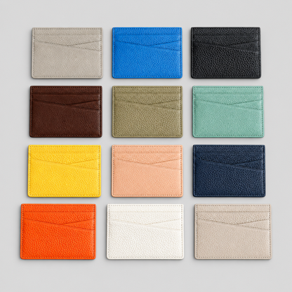 Genuine Leather Slim Card Holder