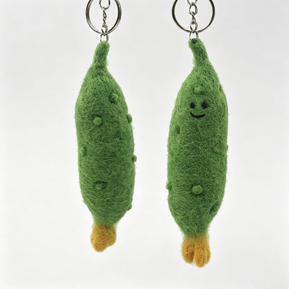 Crochet Fruit Keychain