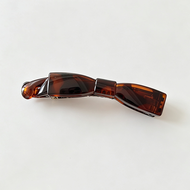 Bow Shaped PC Banana Hair Clip