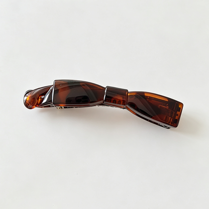 Bow Shaped PC Banana Hair Clip
