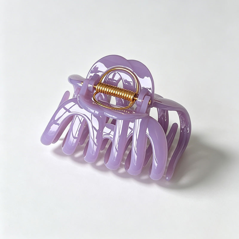 Solid Color Hair Claw Clip