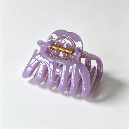 Solid Color Hair Claw Clip