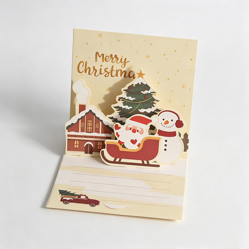 3D Folding Greeting Card