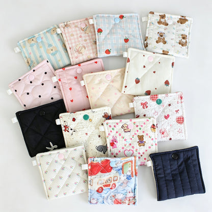 Printed Square Storage Pouch