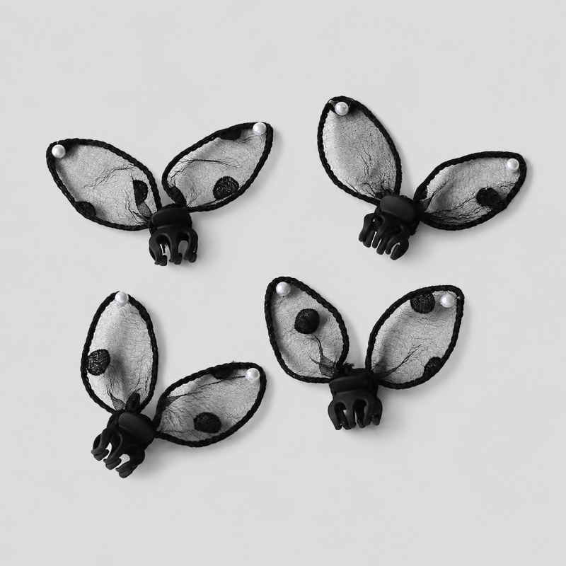 Sweet Mini Lace Rabbit Ears Sh - Shopdayla Wholesale - #6274