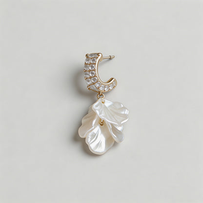 Orchid Flower Earrings - Shopdayla Wholesale - #9186