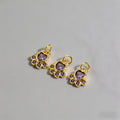 18K Gold Plated Cat Paw Heart - Shopdayla Wholesale - #6082