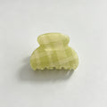 Gentle Mint Green Grid‑Pattern - Shopdayla Wholesale - #2770