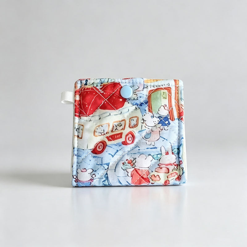 Printed Small Storage Pouch