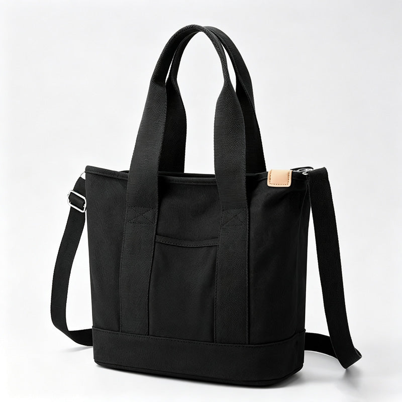 Canvas Small Crossbody Tote Handbag