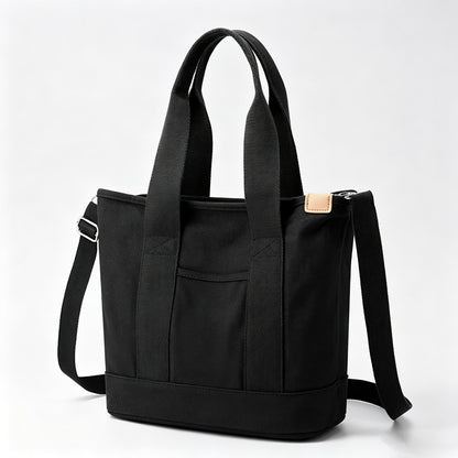 Canvas Small Crossbody Tote Handbag