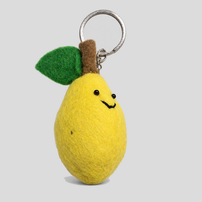 Vegetable Shape Smiling Face Keychains