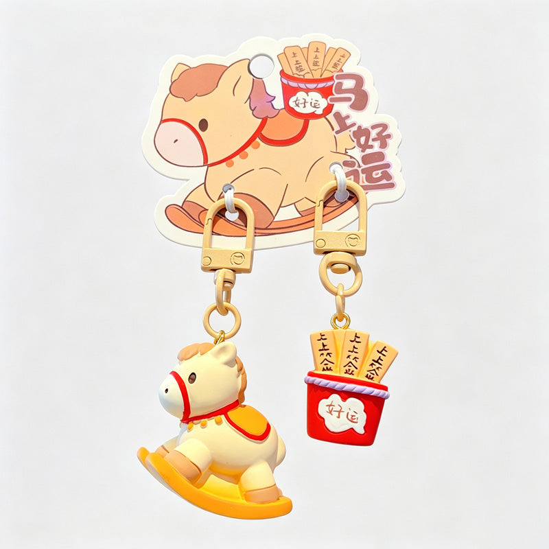 Magnetic 2‑Piece Cat Keychain Set
