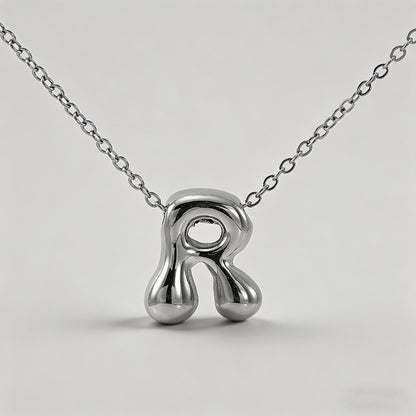 3D Bubble Letter Initial Neckl - Shopdayla Wholesale - #2018