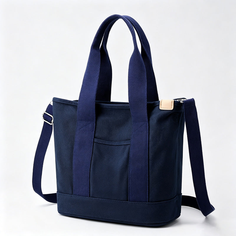 Canvas Small Crossbody Tote Handbag