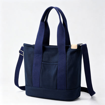 Canvas Small Crossbody Tote Handbag