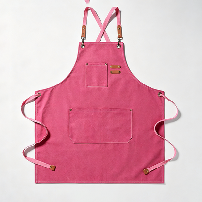 Cross‑Back Thick Apron