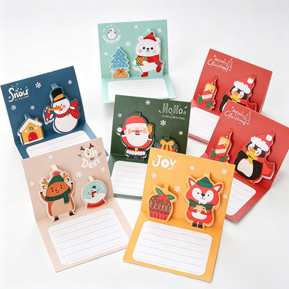 Holiday Character Memo Cards