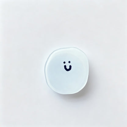 Smile Acrylic Self‑Adhesive Wall Hook