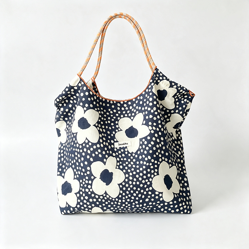 Floral Reusable Tote Bag