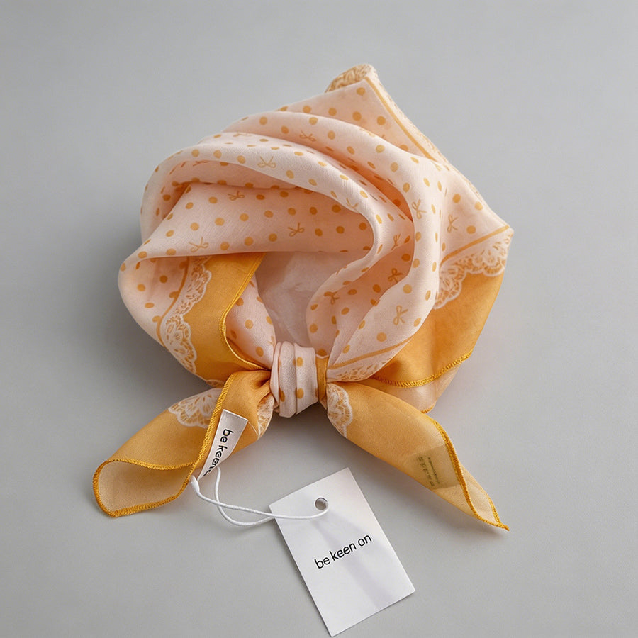Vintage Soft Yellow Floral Pri - Shopdayla Wholesale - #6482