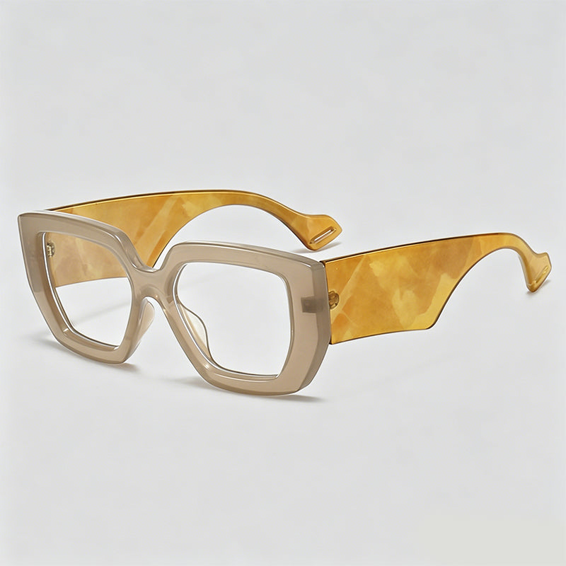Thick Bold Square Vintage Glasses