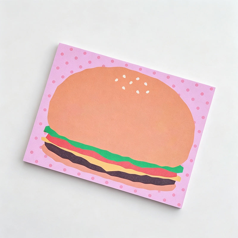 Food Graphic Non‑Sticky Notes
