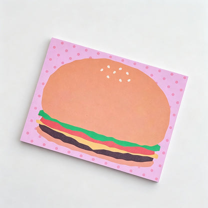 Food Graphic Non‑Sticky Notes