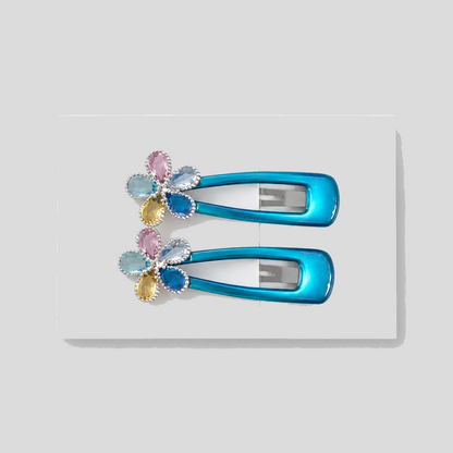 Flower Colorful Elastic Hair Ties