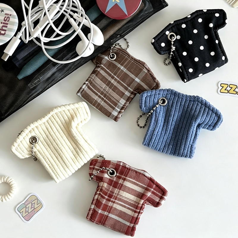 Mini Clothing‑Shaped Zipper Pouch