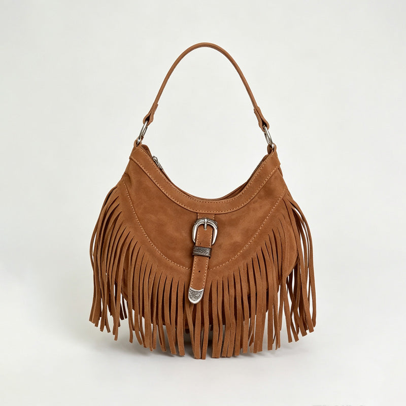 Boho Fringe Shoulder Bag