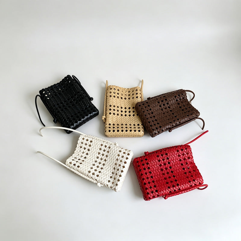 Cutout Phone Crossbody Bag